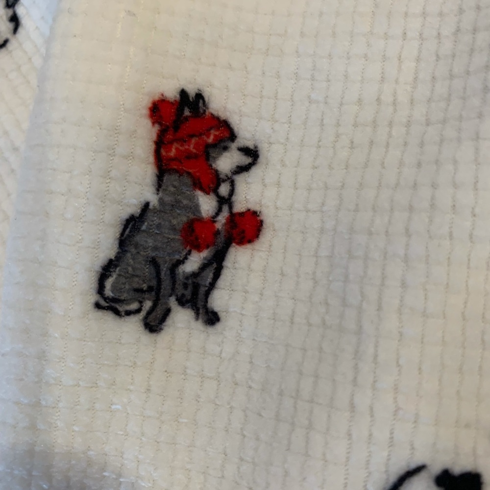 PJ Salvage Christmas Dog Joggers Pajama Pant - Picture 10 of 12